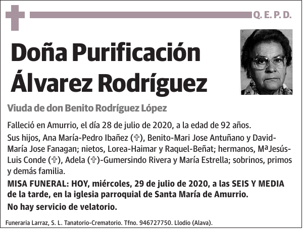 Purificación Álvarez Rodríguez