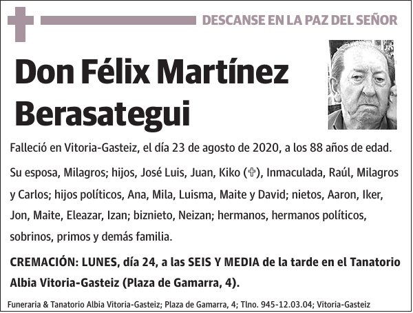 Félix Martínez Berasategui