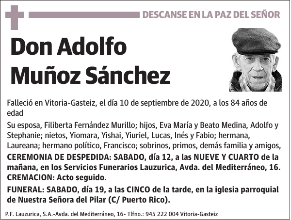 Adolfo Muñoz Sánchez
