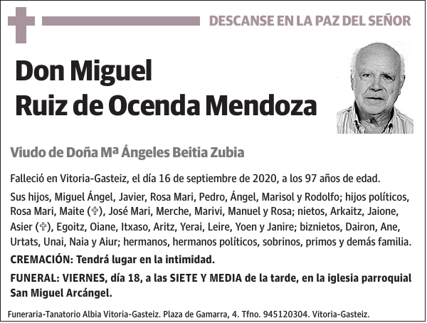 Miguel Ruiz de Ocenda Mendoza