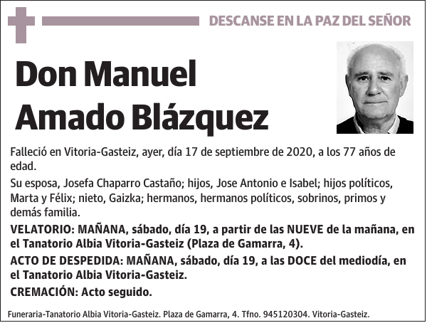 Manuel Amado Blázquez