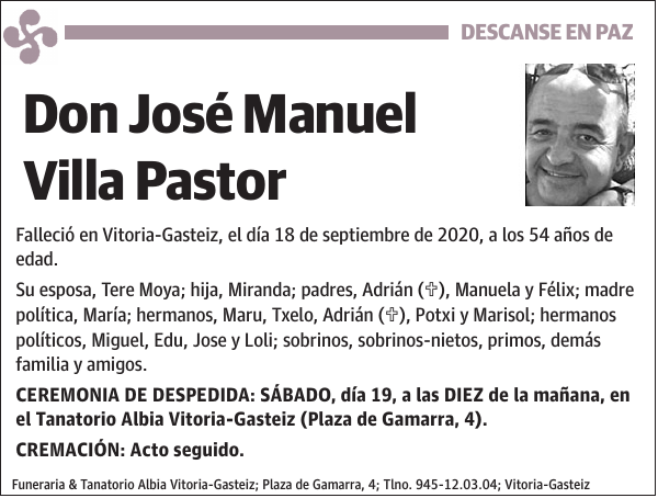 José Manuel Villa Pastor