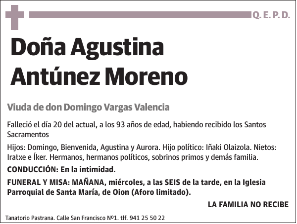 Agustina Antúnez Moreno