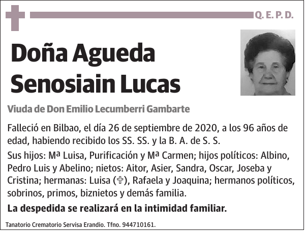 Agueda Senosiain Lucas