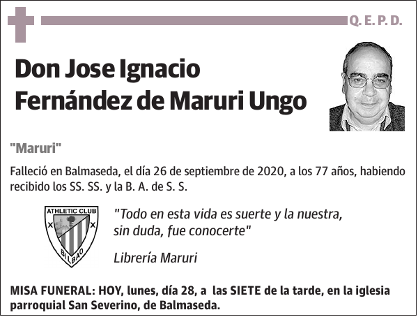 Jose Ignacio Fernández de Maruri Ungo
