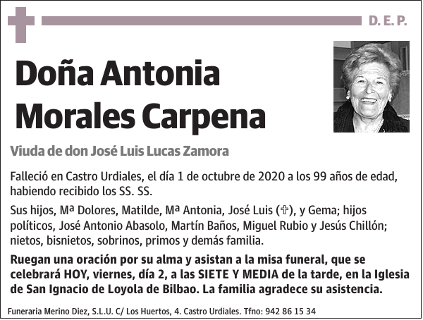 Antonia Morales Carpena