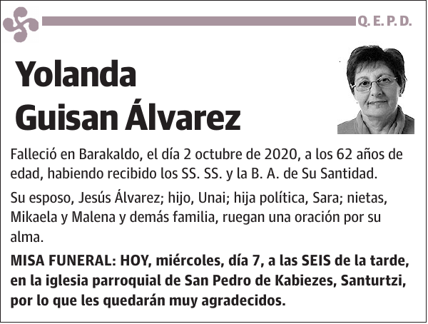 Yolanda Guisan Álvarez