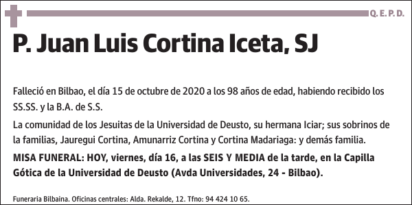 Juan Luis Cortina Iceta