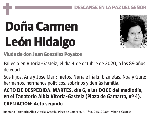 Carmen León Hidalgo