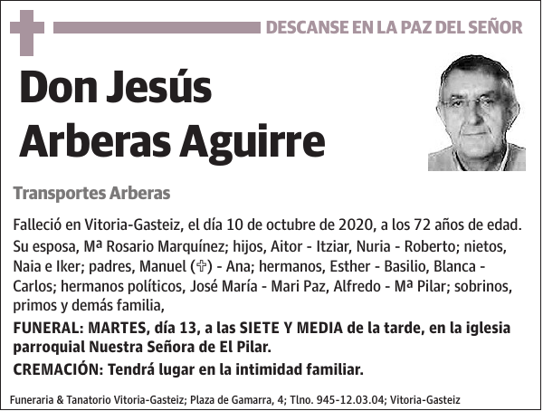 Jesús Arberas Aguirre