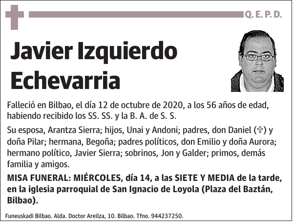 Javier Izquierdo Echevarria