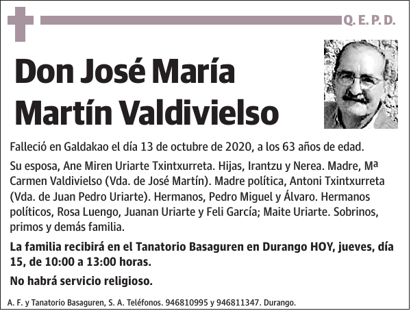 José María Martín Valdivielso