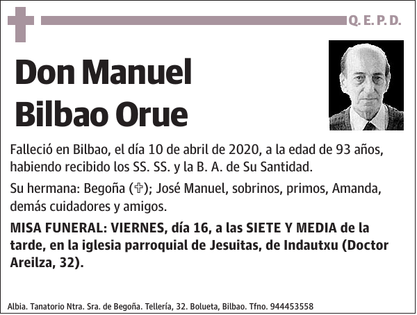 Manuel Bilbao Orue