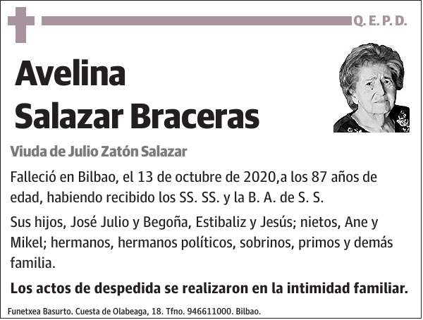 Avelina Salazar Braceras