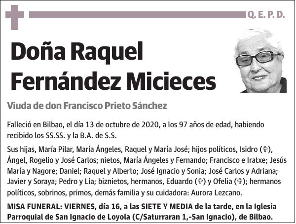Raquel Fernández Micieces