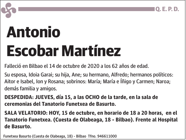 Antonio Escobar Martínez