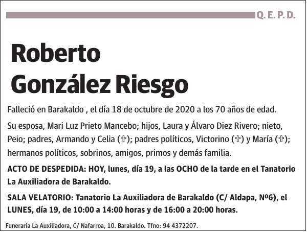 Roberto González Riesgo