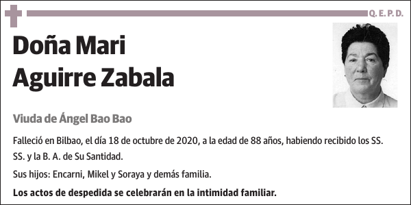 Mari Aguirre Zabala