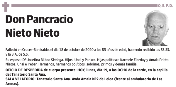 Pancracio Nieto Nieto