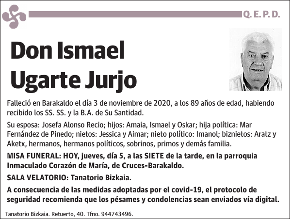 Ismael Ugarte Jurjo