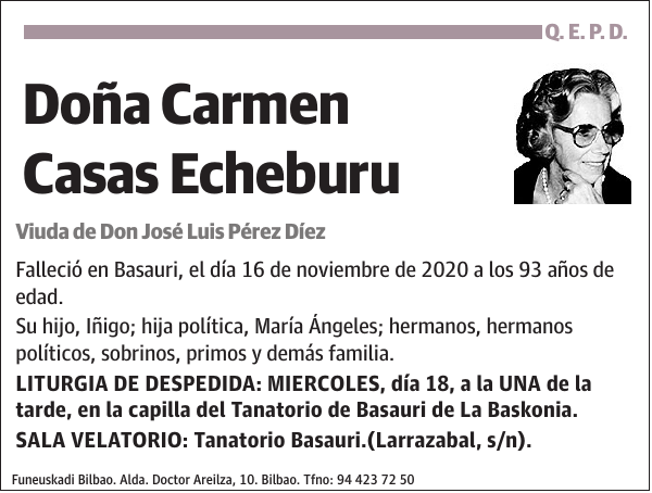 Carmen Casas Echeburu
