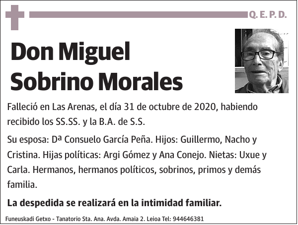 Miguel Sobrino Morales