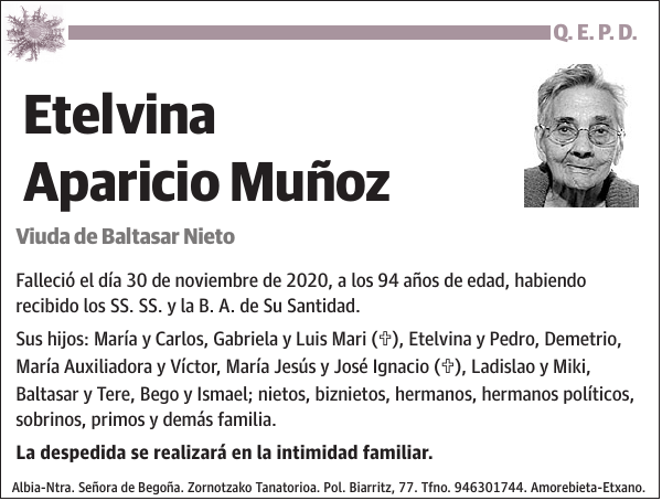 Etelvina Aparicio Muñoz