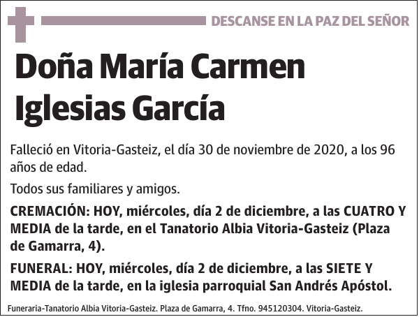 María Carmen Iglesias García