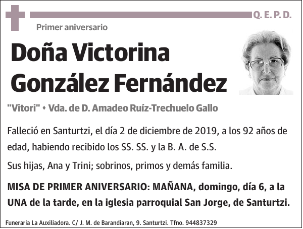 Victorina González Fernández