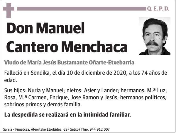 Manuel Cantero Menchaca