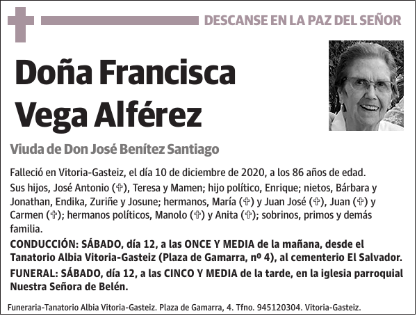 Francisca Vega Alférez