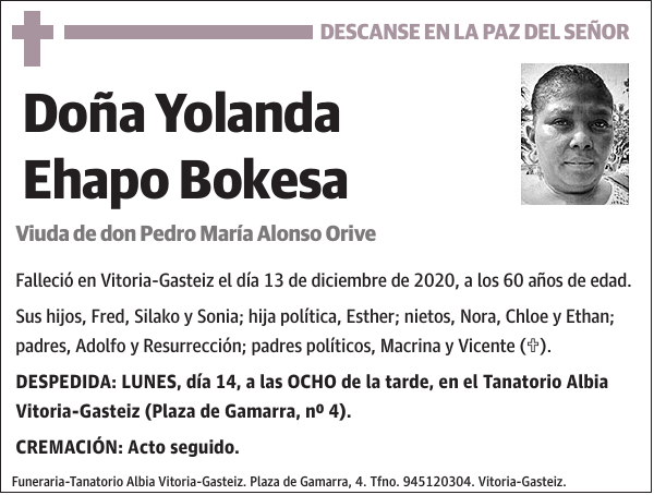 Yolanda Ehapo Bokesa