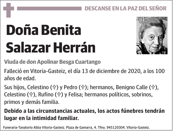 Benita Salazar Herrán