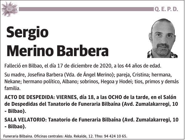 Sergio Merino Barbera