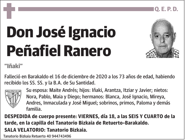 José Ignacio Peñafiel Ranero
