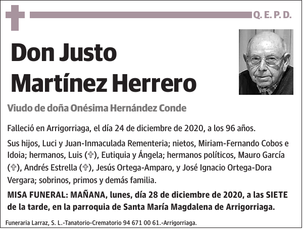 Justo Martínez Herrero