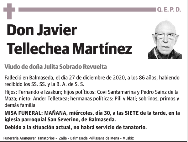 Javier Tellechea Martínez