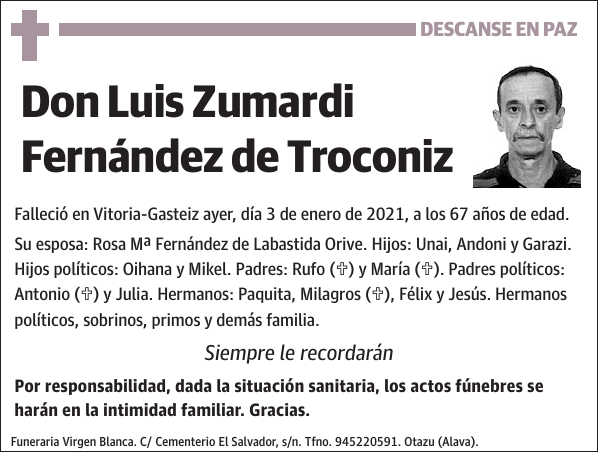 Luis Zumardi Fernández de Troconiz