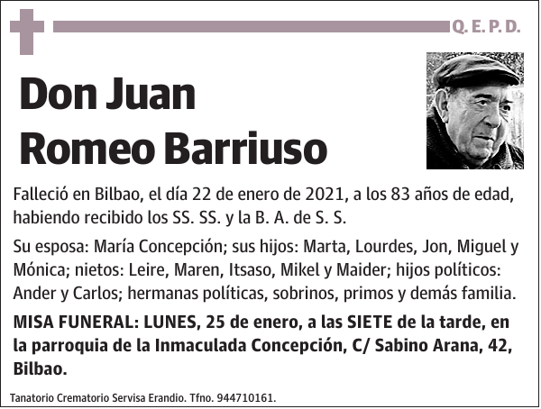 Juan Romeo Barriuso