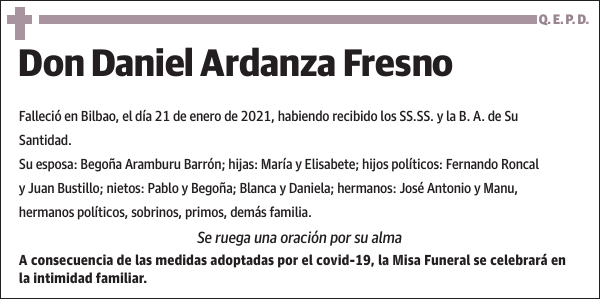 Daniel Ardanza Fresno