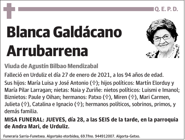 Blanca Galdácano Arrubarrena