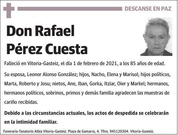 Rafael Pérez Cuesta