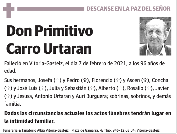Primitivo Carro Urtaran