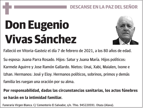 Eugenio Vivas Sánchez