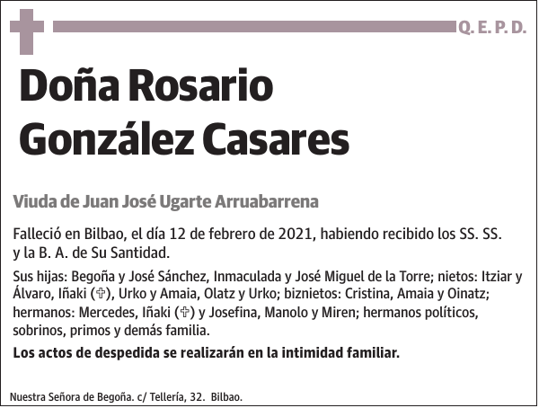 Rosario González Casares