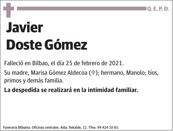 Javier Doste Gómez