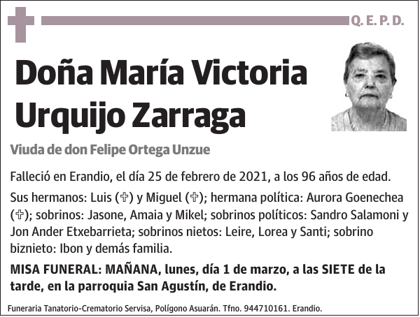 María Victoria Urquijo Zarraga
