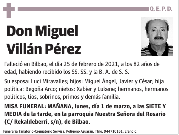 Miguel Villán Pérez