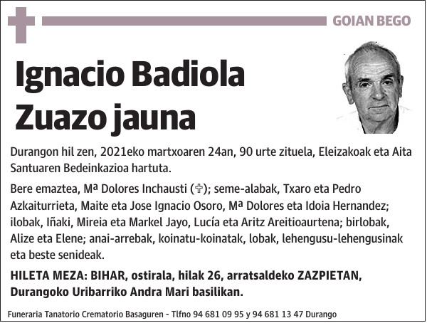 Ignacio Badiola Zuazo