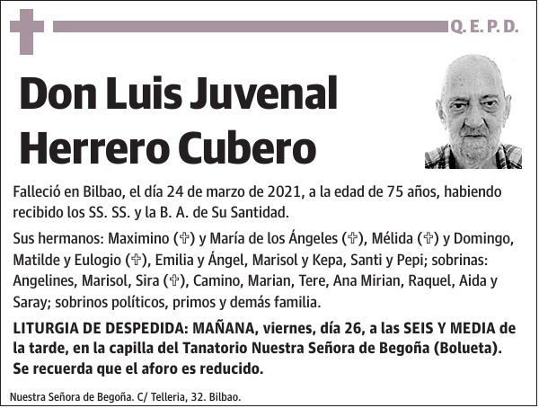 Luis Juvenal Herrero Cubero